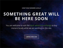 Tablet Screenshot of localmonero.com